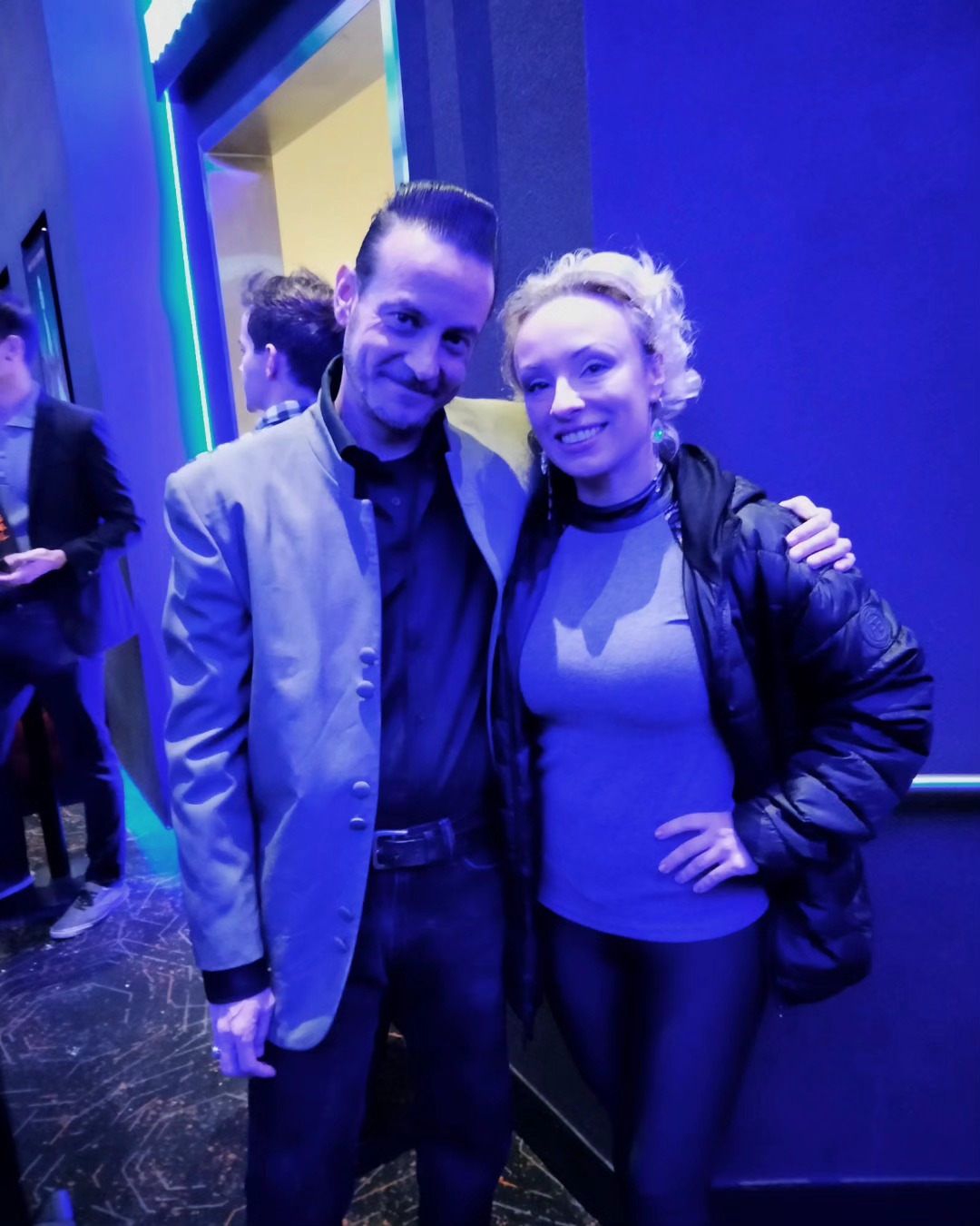 Awesome screening & red carpet for the new film GARDEN OF EDEN!! I am very proud of my friends, they really killed it!! 
Congrats to @joeyknetter @sarahfrenchonline @sarahnicklin & EVERYONE involved w