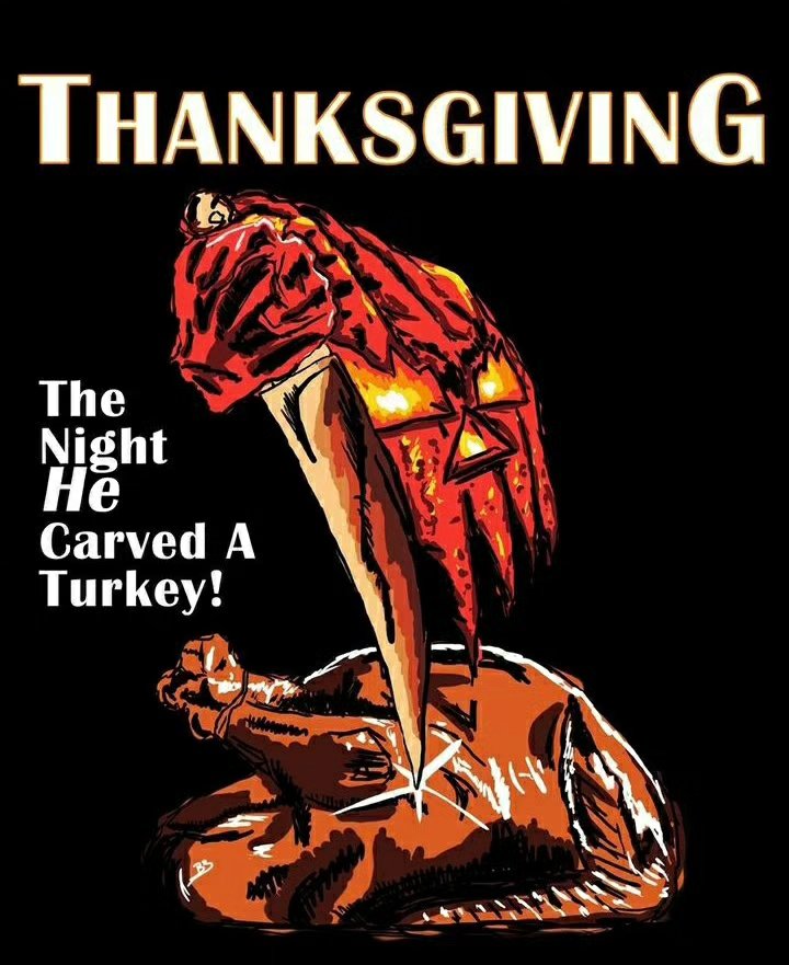 Have a killer turkey day .. 😊
#horror #horrorlove #horrorfan #horrormovie #horrormovies #horrorfan #horrorfilm #horrorclub #horrorart #horrorjunkie #horroraddict #horrornights #horrornerd #horrorpunk 