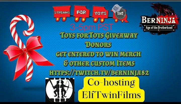 Come have some horribly good fun with us... It's for the kids!! 🧟‍♂️😁
Toys 4 Tots stream on Twitch! 
3-5pm PST 
#horror #horrorlove #horrorfan #horrormovie #horrormovies #horrorfan #horrorfilm #horror