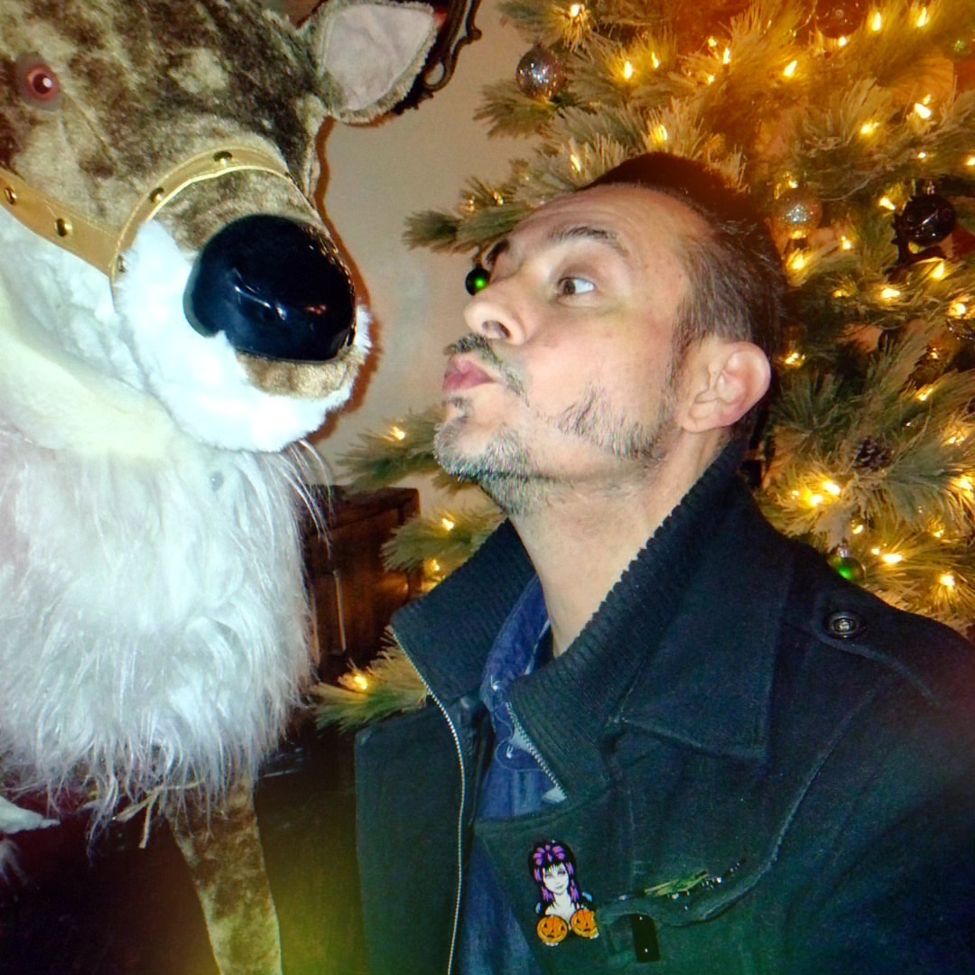 Thank you @maxwasaofficial & @cindycie for a killer Christmas, the food was amazing as ALWAYS!! Thank you and much love!! ... 
And yes... I got the lady reindeer's number 🤣
#christmas #christmas2023 #