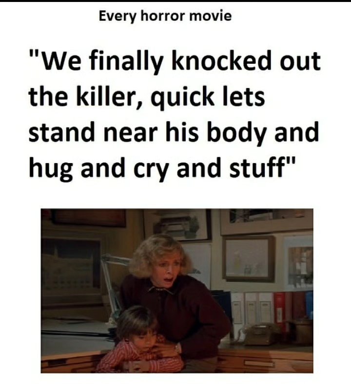 WRITE BETTER!!! 
Bangs head against the wall....😯🧟‍♂️
#horror #horrorlove #horrorfan #horrormovie #horrormovies #horrorfan #horrorfilm #horrorclub #horrorart #horrorjunkie #horroraddict #horrornights 