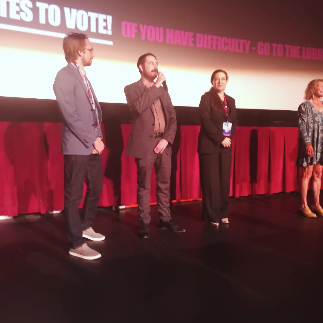 Another GREAT day at @danceswithfilms 2025!! Yesterday my friend @lfr_films screened his movie #themoonisbeautifulmovie The Moon Is Beautiful to a packed audience at the @chinesetheatres !! Such a bea