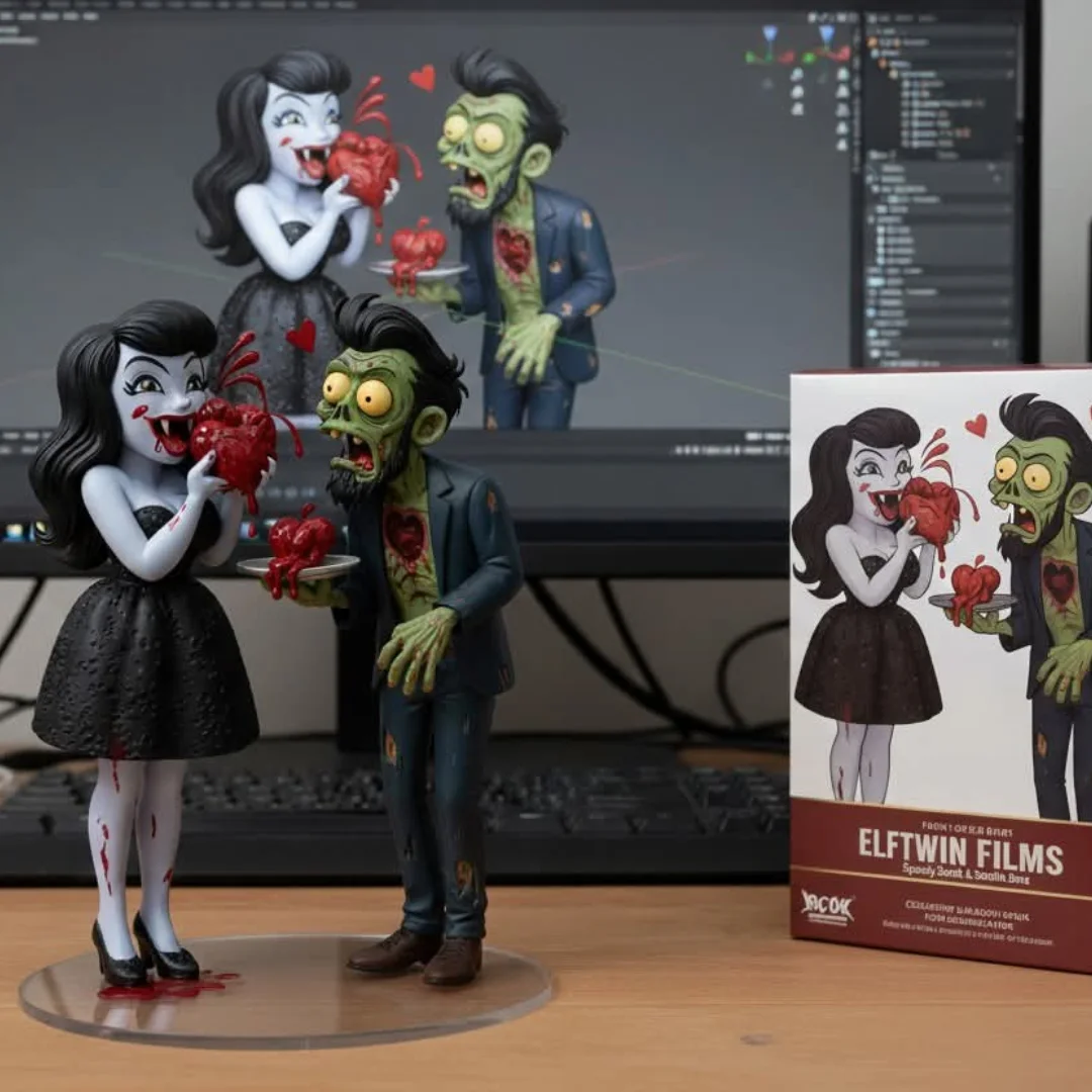 Ooooooh the Spooky Sarah and Zombie Dave figurine!!! Hahaha... Horribly sweet
#spookysarah #zombieDave #Elftwinfilms #elftwinontwitch #horror #horrorlove #horrorfan #horrormovie #horrormovies #horrorf