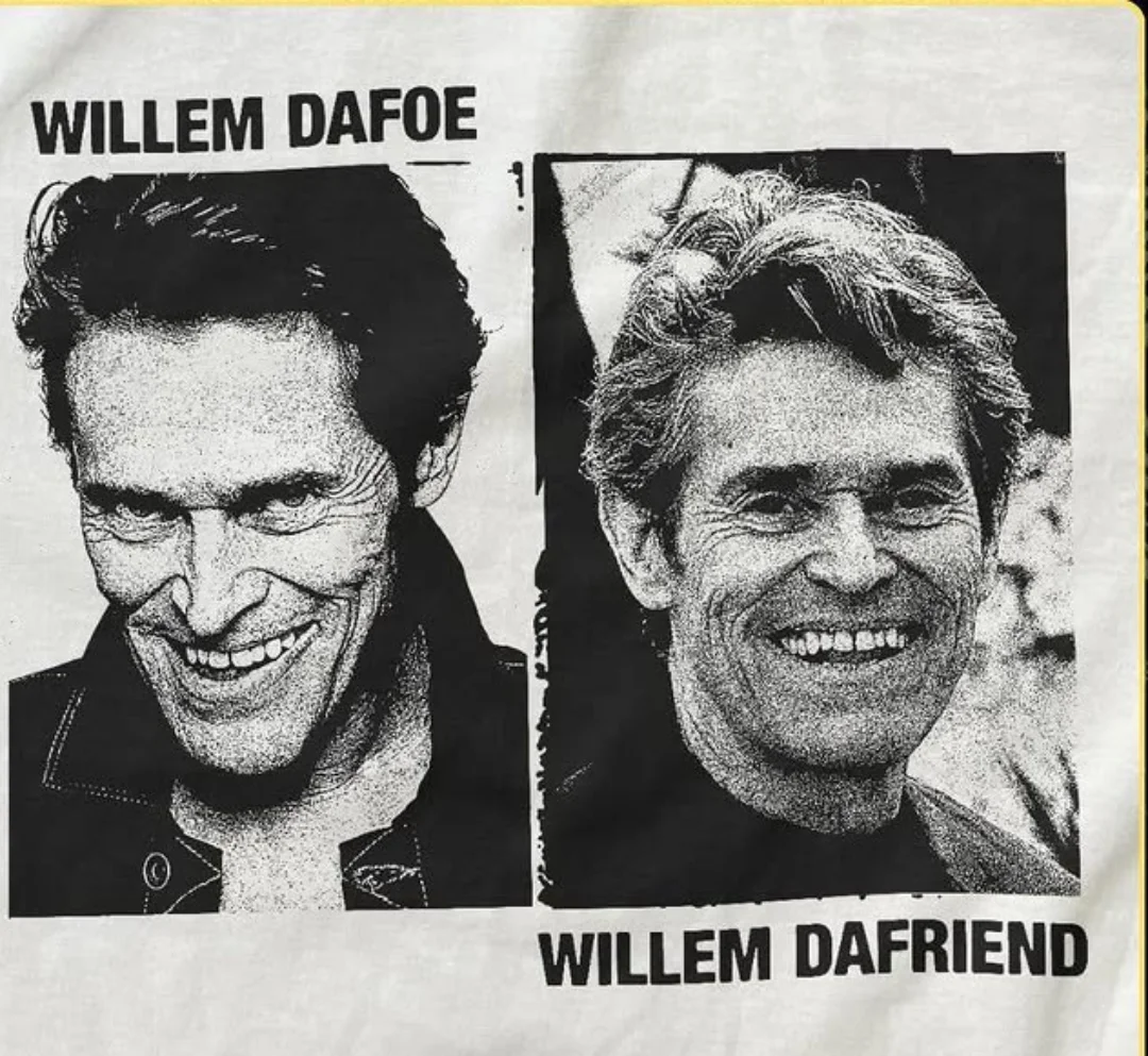 Because... It's THAT kind of day 😜
#horror #willemdafoe #thatkindaday #lol